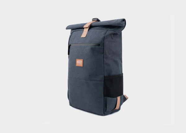 Everyday Hemp Backpack in Navy Blue