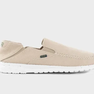 Sunslide Beige Mens Hemp Shoe